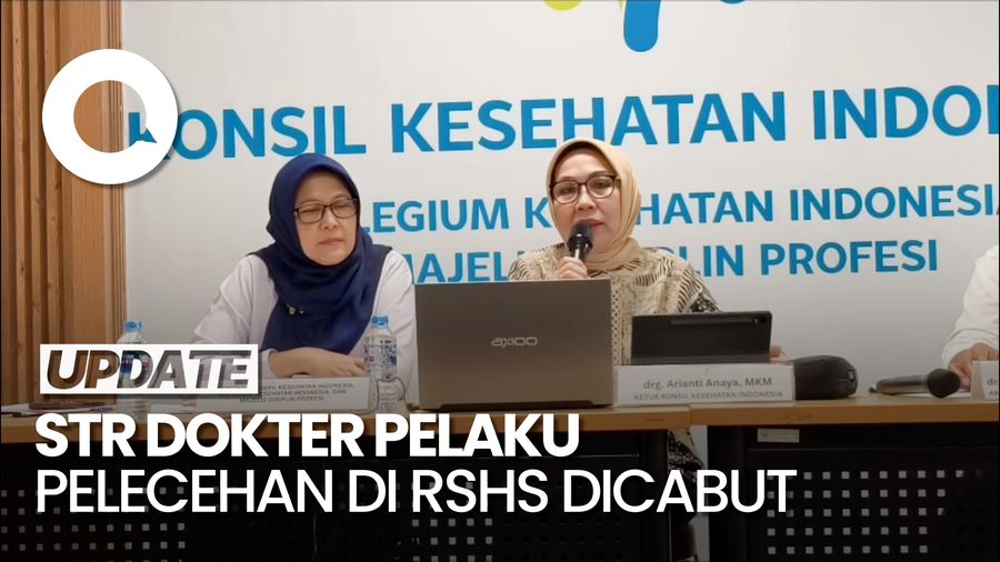Video: KKI Cabut STR Dokter Pelaku Pelecehan Seks di RSHS Bandung