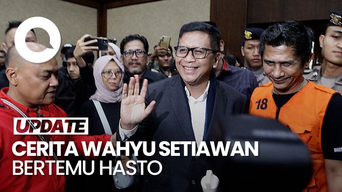 Video: Cerita Wahyu Setiawan Ditemui Hasto untuk Bahas Harun Masiku