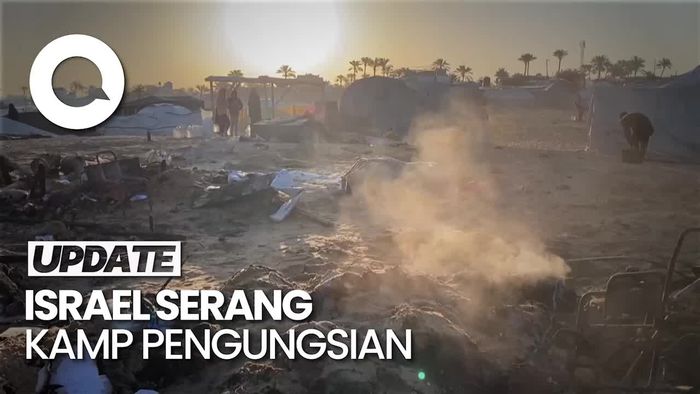 Video: Lagi-lagi! Israel Serang Kamp Pengungsian di Gaza, 25 Tewas