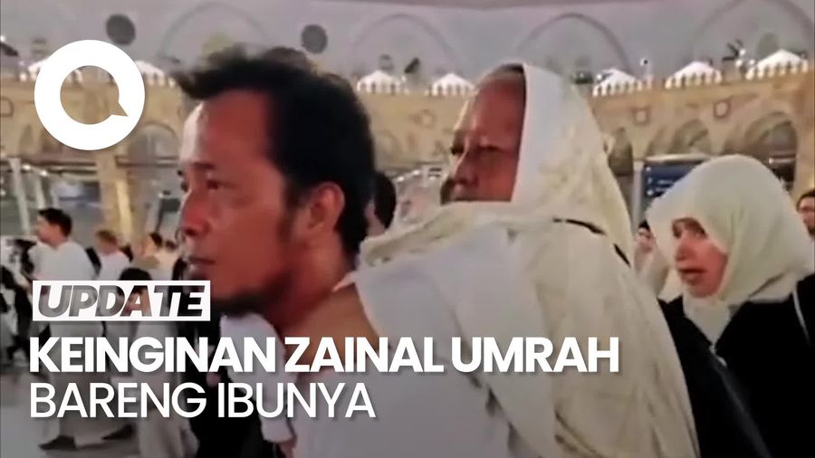 Video: Keinginan Zainal Terwujud Umrah Bareng Ibunya gegara Seorang Dermawan