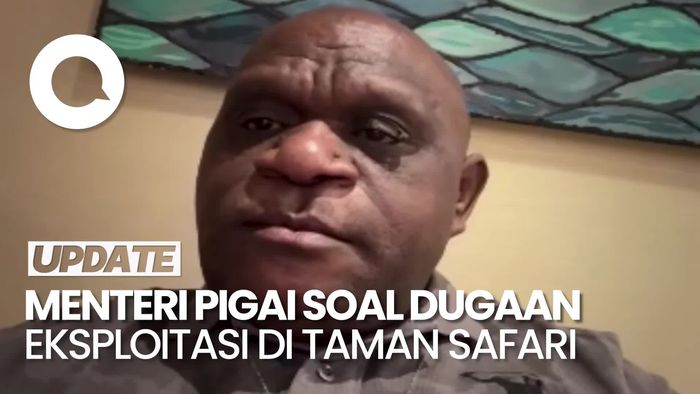 Video: Menteri Pigai Buka Suara soal Laporan Eksploitasi Eks Pemain Sirkus Taman Safari