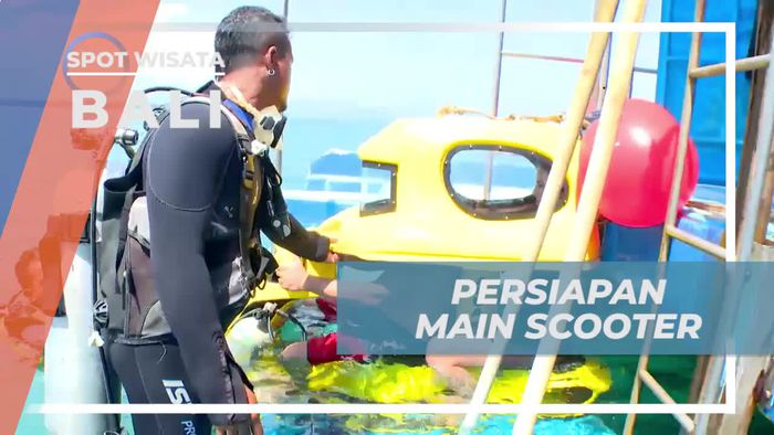Menyiapkan Petualangan Seru dengan Underwater Scooter di Bali