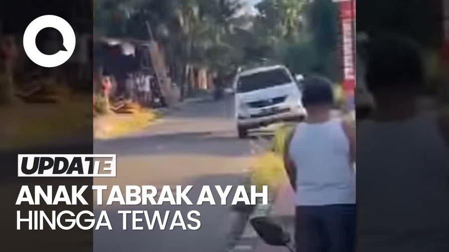 Video: Viral Anak Tabrak Ayah hingga Tewas di Sumbar, Diduga Gangguan Jiwa