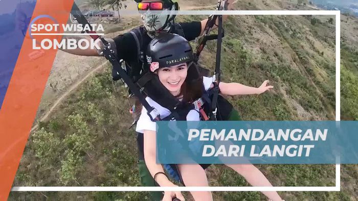 Menikmati Pemandangan Menawan Dari Udara Di Lombok