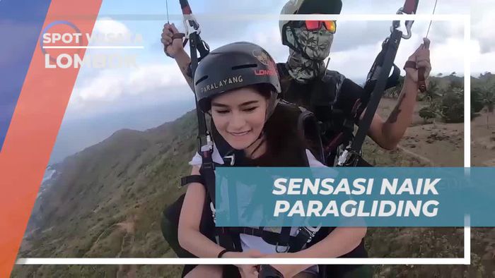 Menghadapi Sensasi Seru Naik Paragliding Di Lombok