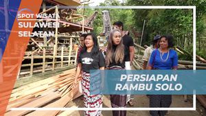 Menyiapkan Upacara Rambu Solo bersama Masyarakat di Sulawesi Selatan