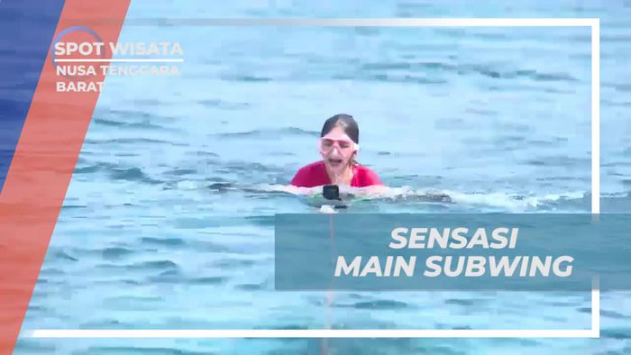 Menikmati Sensasi Mengasyikkan Bermain Subwing Di Gili Trawangan