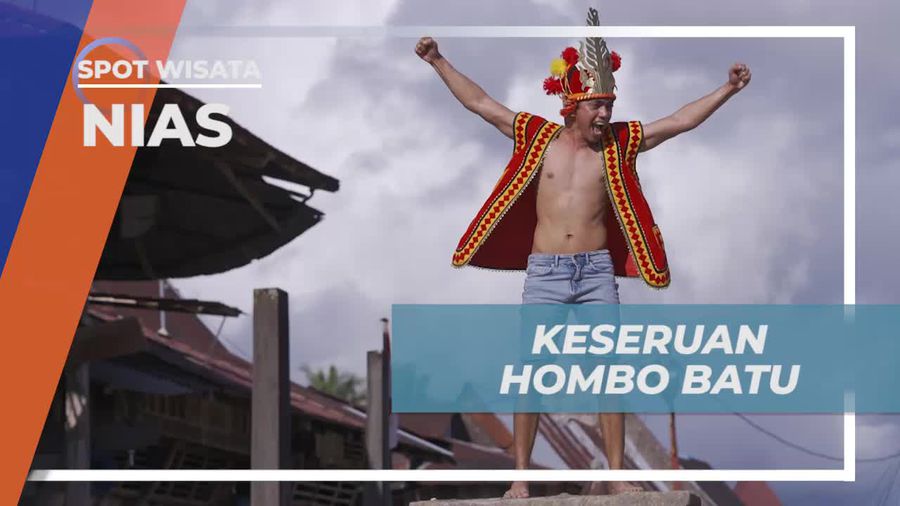 Mengalami Keseruan Tradisi Hombo Batu Di Nias