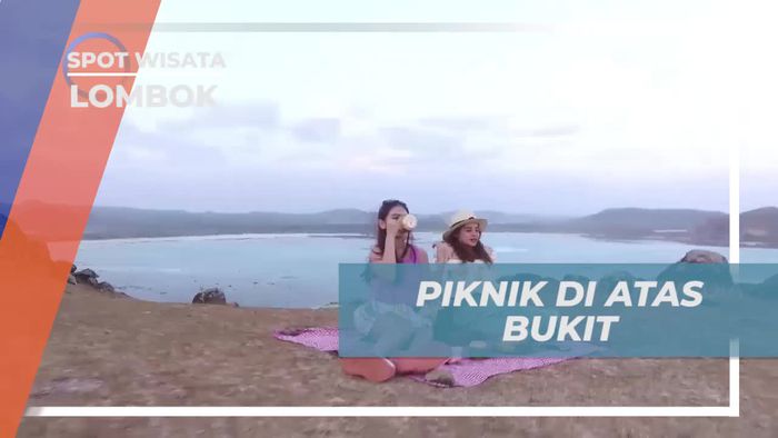 Piknik Seru Di Atas Bukit Indah Di Lombok
