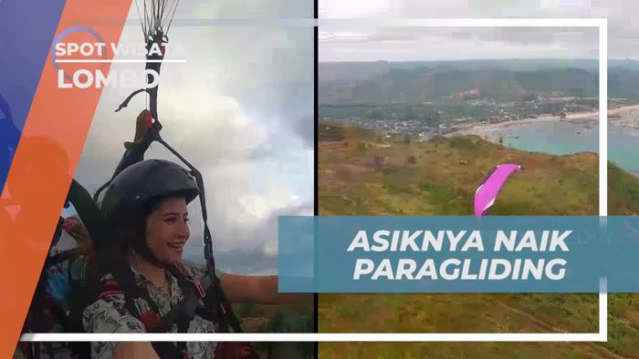 Mengasyikkan Sensasi Terbang Dengan Paragliding Di Langit Lombok