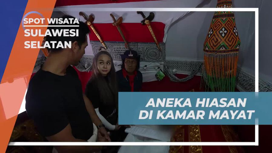 Mengagumi Hiasan di Kamar Jenazah dalam Tradisi Toraja, Sulawesi Selatan