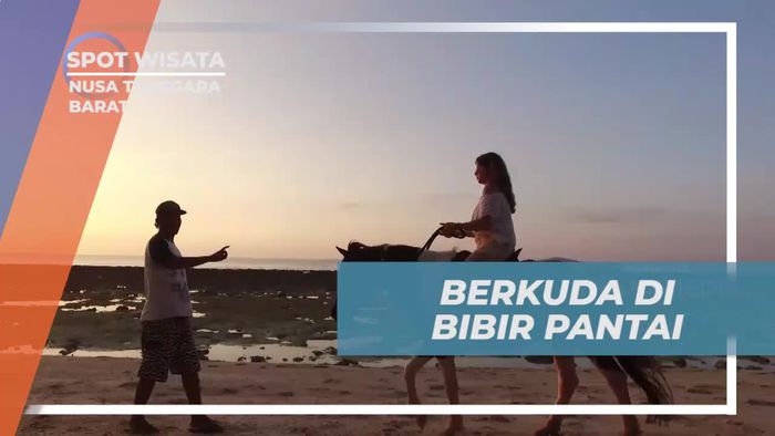 Berkuda Menikmati Suasana Senja Di Gili Trawangan