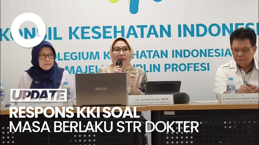 Video KKI: Tak Usah Khawatir dengan Masa Berlaku STR Dokter Seumur Hidup