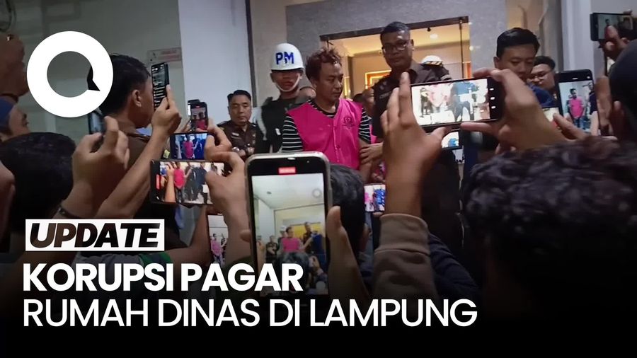 Video: Eks Bupati Lampung Timur Jadi Tersangka Korupsi Proyek Pagar Rumah Dinas