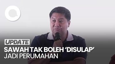 Video: Ara Minta Pengembang Tak Pakai Lahan Sawah untuk Perumahan