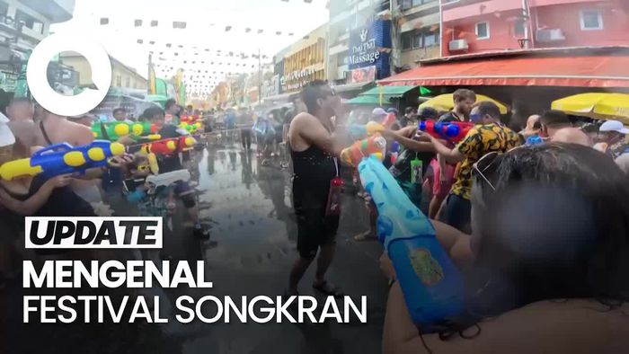 Video: Songkran, Festival Air Terpopuler di Thailand