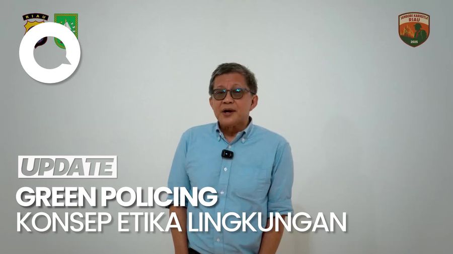 Video Polda Riau Kenalkan Konsep Green Policing, Rocky Gerung: Sangat Bermanfaat