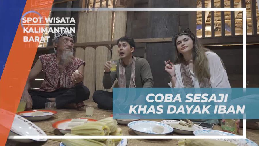 Mencicipi Sesaji Khas Dayak Iban yang Penuh Rasa di Kalimantan Barat