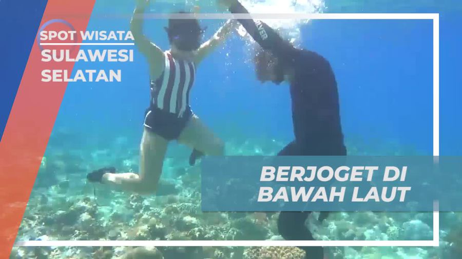 Berdansa Menyusuri Keindahan Laut di Pulau Kambing, Sulawesi Selatan