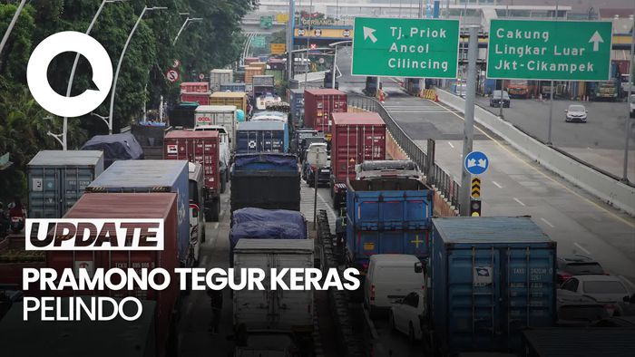 Video: Pramono Beri Teguran Keras ke Pelindo Buntut Macet Horor di Tanjung Priok