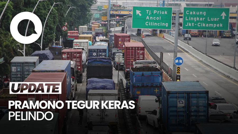 Video: Pramono Beri Teguran Keras ke Pelindo Buntut Macet Horor di Tanjung Priok