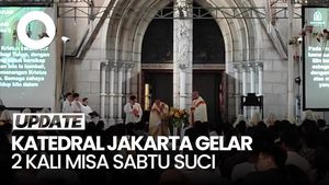 Video Katedral Jakarta Gelar 2 Kali Misa di Sabtu Suci Hari Ini