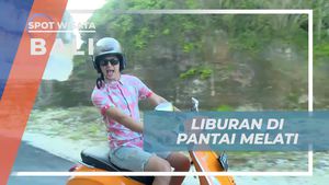 Menikmati Keindahan Pantai Melasti di Uluwatu, Bali