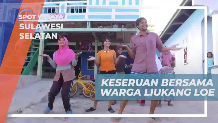 Berinteraksi dan Menari Bersama Warga di Pulau Liukang Loe, Sulawesi Selatan