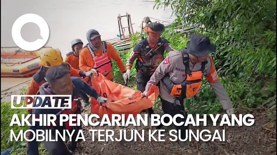 Video: Balita yang Hilang Setelah Mobilnya Terjun ke Sungai Mamasa Akhirnya Ditemukan