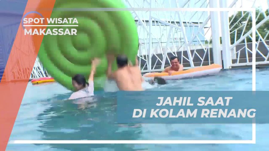 Bermain Ceria di Kolam Renang dan Menghibur Teman di Makassar