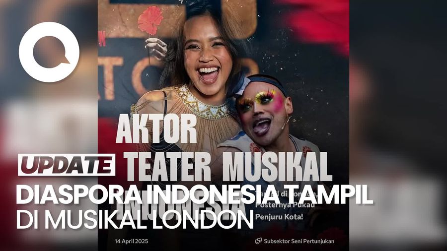 Video: Keren! Dua Aktor Teater Indonesia Mejeng di Musikal London