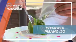 Menikmati Cita Rasa Pisang Ijo Khas Makassar di Tepi Kolam Renang