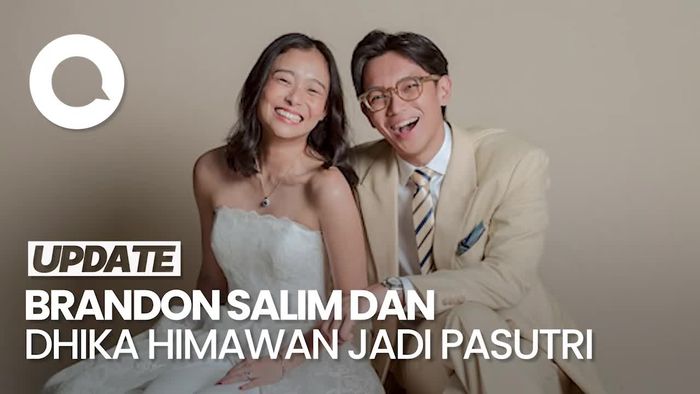 Video: Selamat! Brandon Salim dan Dhika Himawan Sudah Menikah