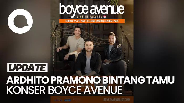 Video: Ardhito Pramono Bakal Meriahkan Konser Boyce Avenue di Jakarta