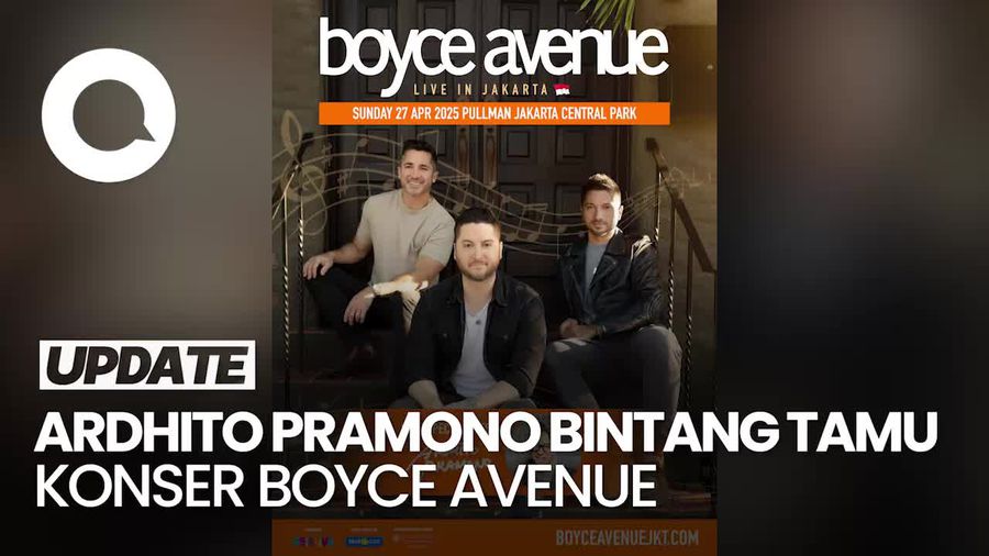 Video: Ardhito Pramono Bakal Meriahkan Konser Boyce Avenue di Jakarta