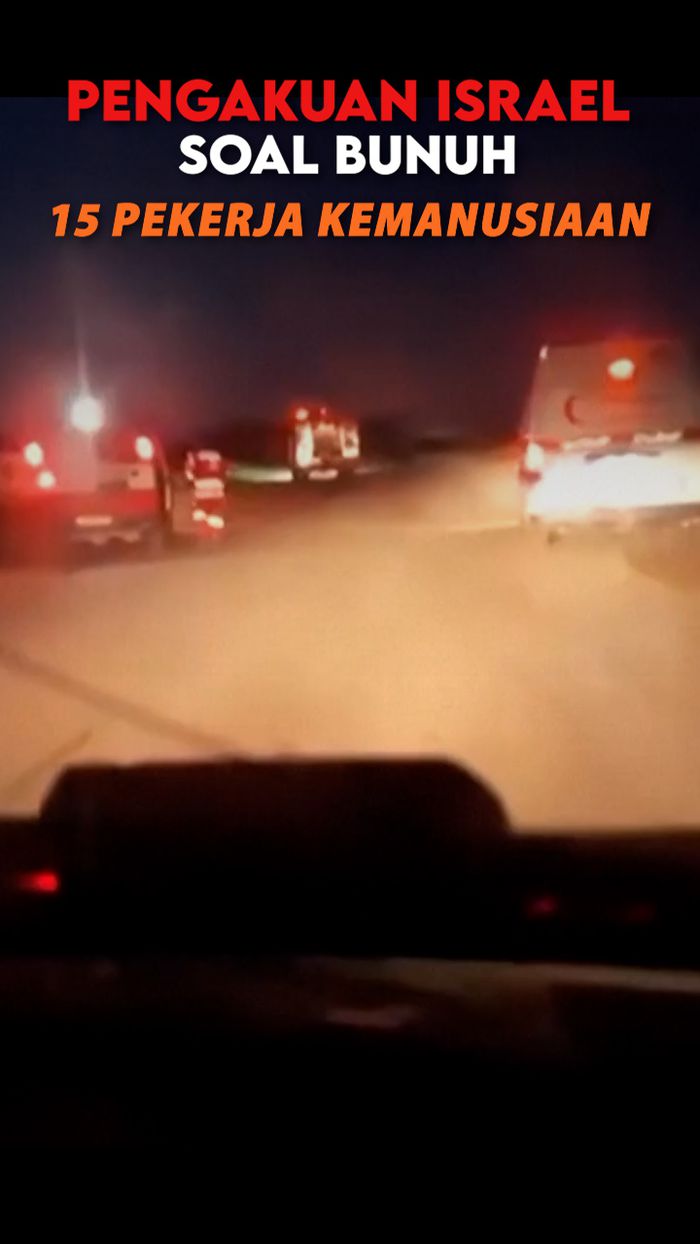 Video: Bunuh 15 Pekerja Kemanusiaan, Israel Sebut Kesalahan Operasional
