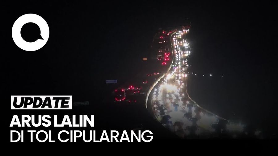 Video: Long Weekend Berakhir, Tol Cipularang Arah Jakarta Padat