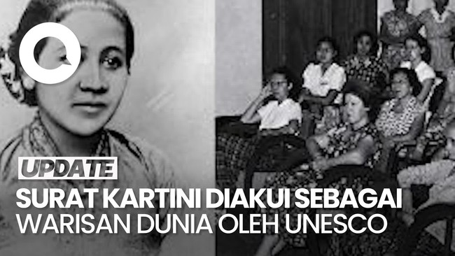 Video: Surat-surat Kartini Kini Masuk Daftar Memory of the World UNESCO