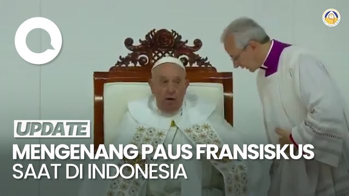 Video: Mengenang Momen Paus Fransiskus Misa Akbar di Indonesia