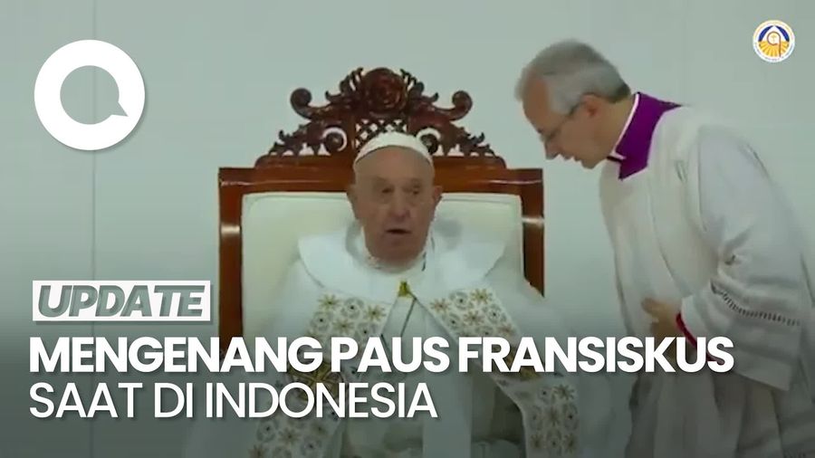 Video: Mengenang Momen Paus Fransiskus Misa Akbar di Indonesia