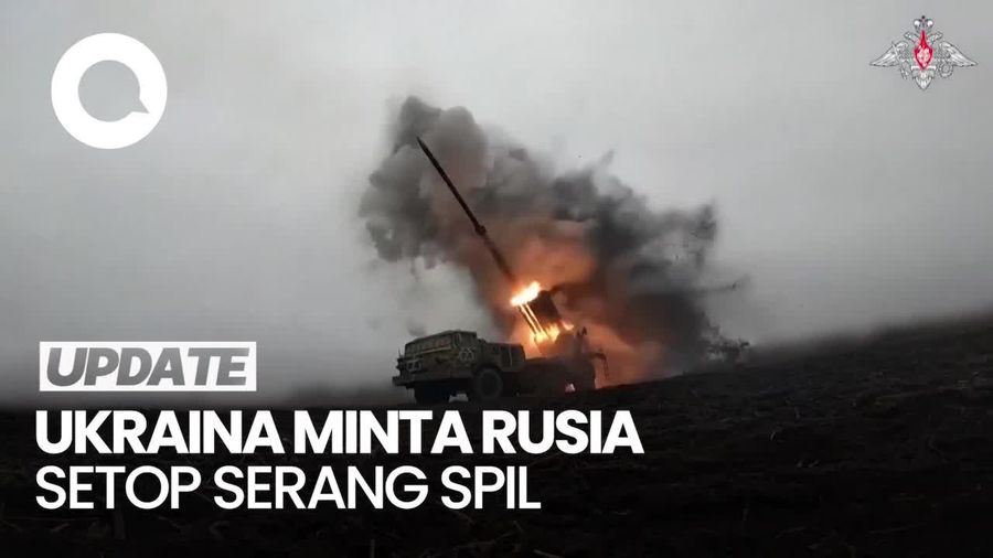 Video Ukraina Minta Rusia Setop Serang Infrastruktur Sipil Selama 30 Hari
