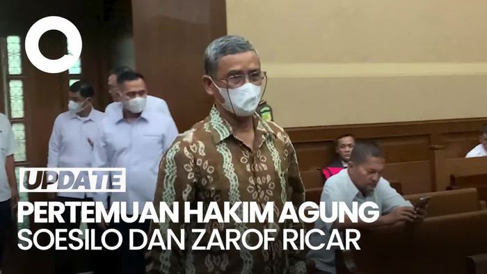Video Pengakuan Hakim Agung Soesilo Dihampiri Zarof Ricar Terkait Ronald Tannur