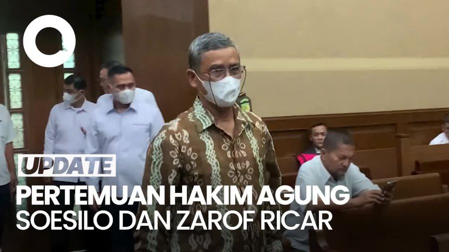 Video Pengakuan Hakim Agung Soesilo Dihampiri Zarof Ricar Terkait Ronald Tannur