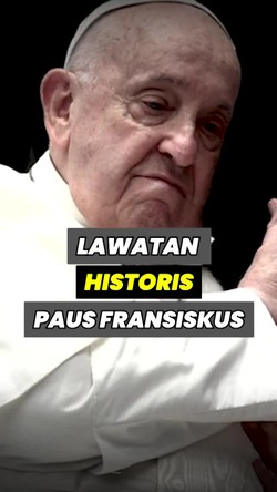 Video: Melihat Lawatan Historis Paus Fransiskus saat ke Indonesia