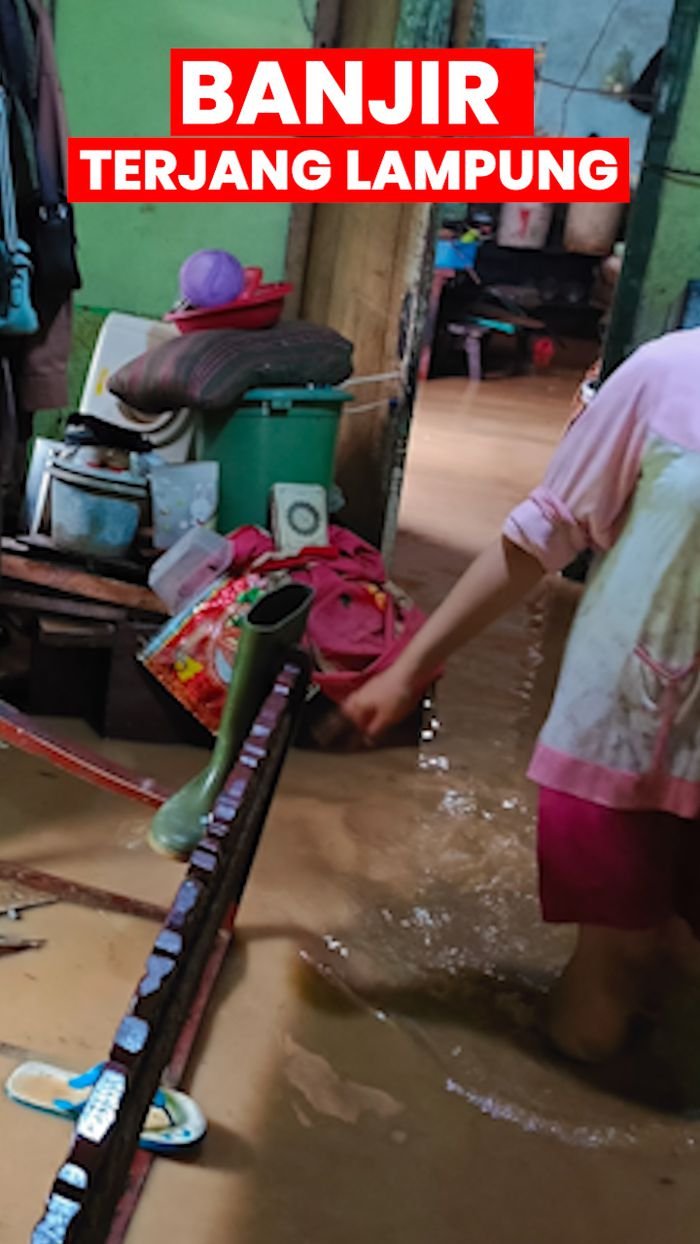 Video: Banjir Terjang Lampung, 3 Orang Tewas