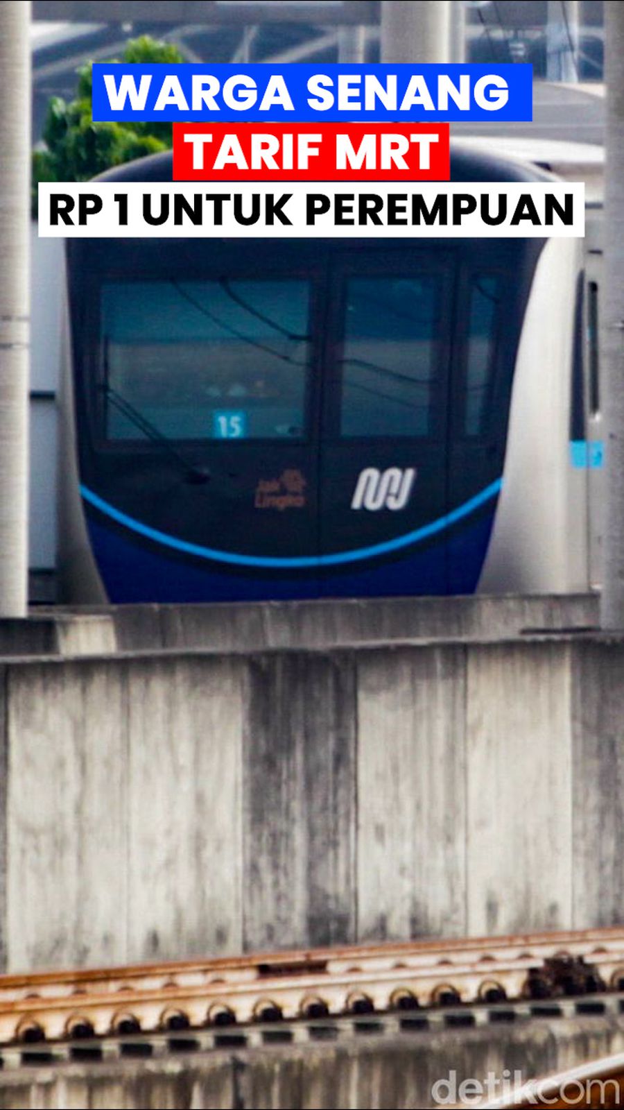 Video: Ibu-ibu Berkebaya Keliling Jakarta, Manfaatkan Tarif MRT Rp 1