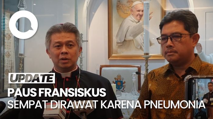 Video Ketua KWI: Paus Fransiskus Sempat Dirawat karena Pneumonia Sebelum Meninggal
