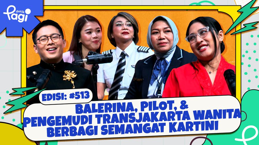 Balerina, Pilot, & Pengemudi Transjakarta Wanita Berbagi Semangat Kartini