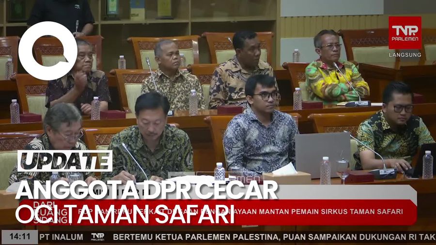 Video: Anggota DPR Cecar Taman Safari soal Anak Usia Dini Jadi Pemain Sirkus