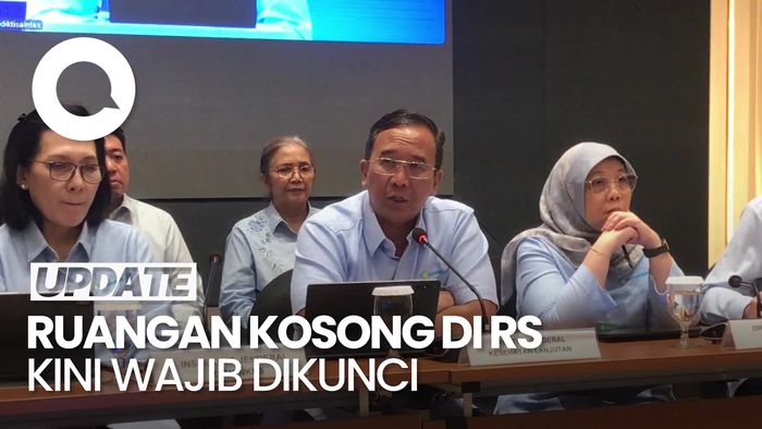 Video Kemenkes Bikin SOP Baru di RS: Ruangan Kosong Harus Tersegel-Terkunci